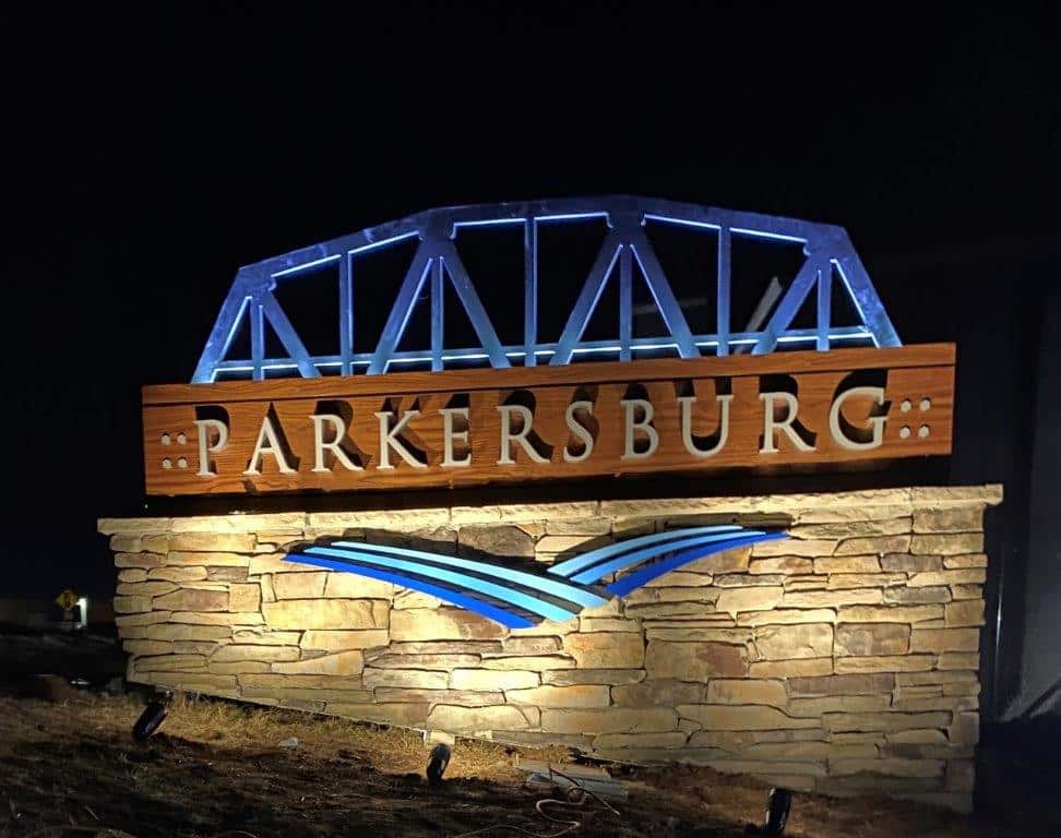 Parkersburg Sign