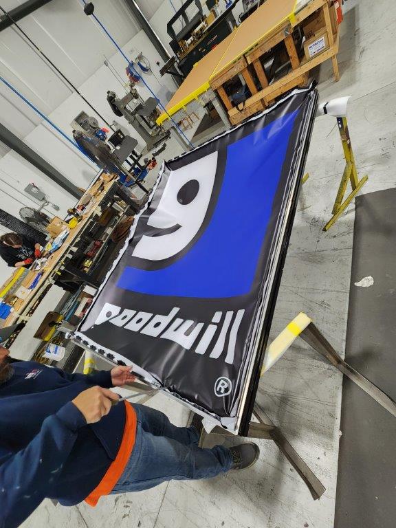 Goodwill Sign Assembly